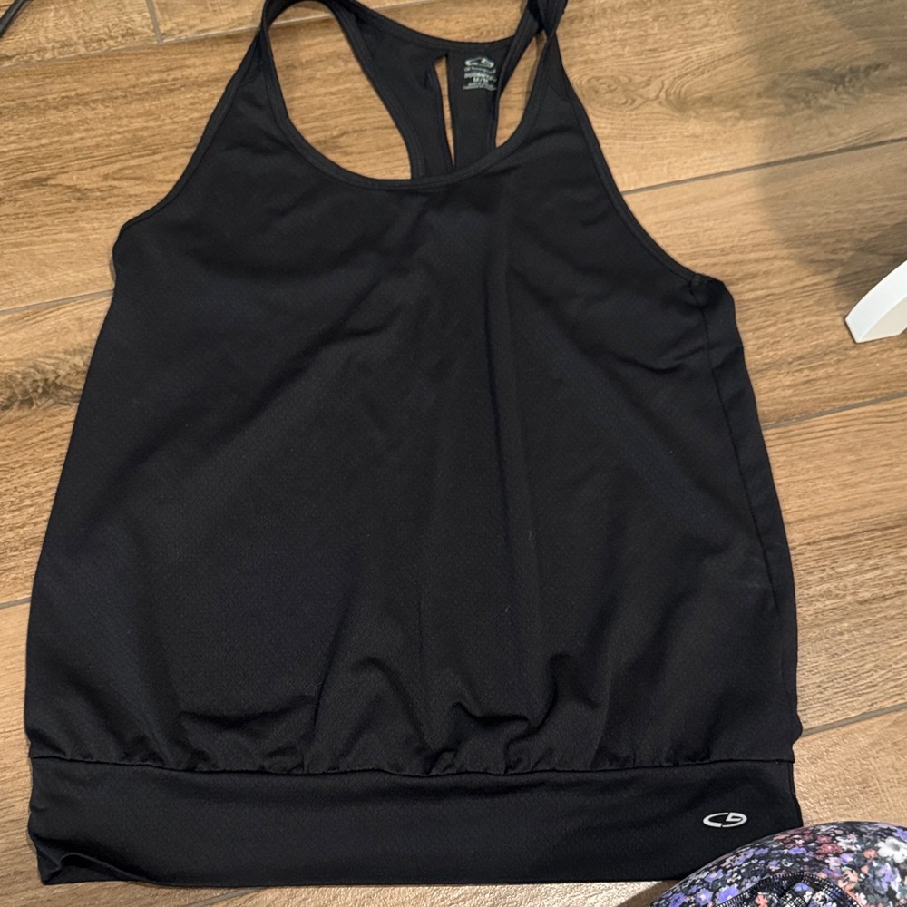 Champion Black DuoDry Athletic Tank